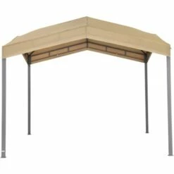 Tepro Pavillon Marabo 305 Cm X 305 Cm Taupe