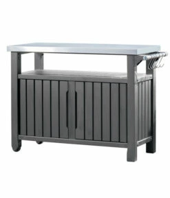 Tepro Grill- Beistelltisch, 2-türig