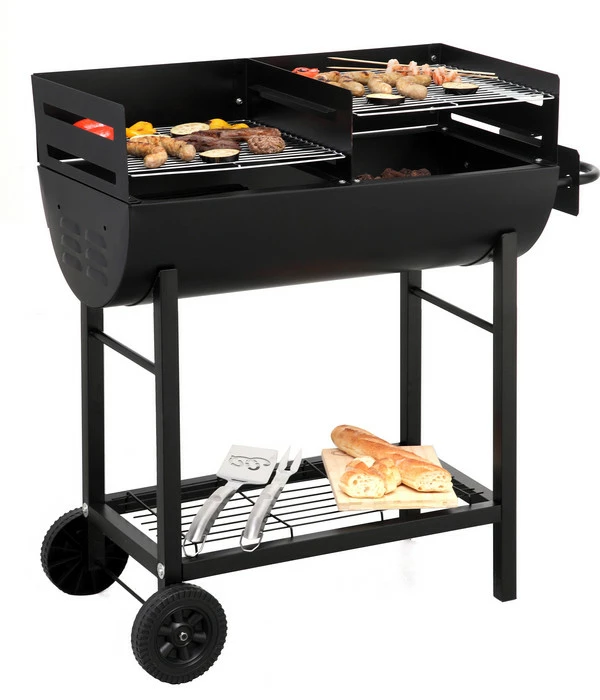 Tepro Holzkohle-Grillfass Detroit – Bild 6