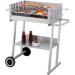 Tepro Holzkohlegrill »Grillwagen Pasadena«, BxTxH: 84x52x90 Cm