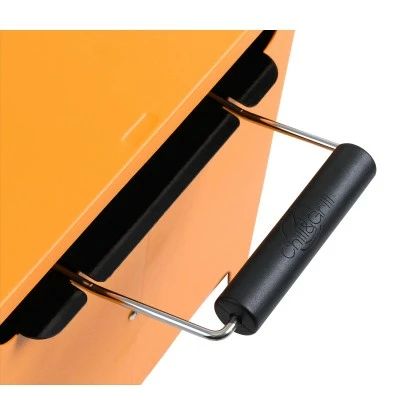 Tepro Holzkohlegrill Chill & Grill Cube Orange 31,5 X 31,5 Cm â Bild 8