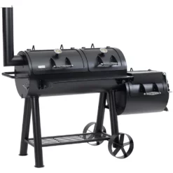 Tepro Smoker »Indianapolis«, BxTxH: 184x88x153 Cm, 155 Kg