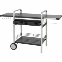Tepro BBQ Tisch Schwarz-Silber 150,5 X 97,5 X 59,5 Cm (BxHxT)