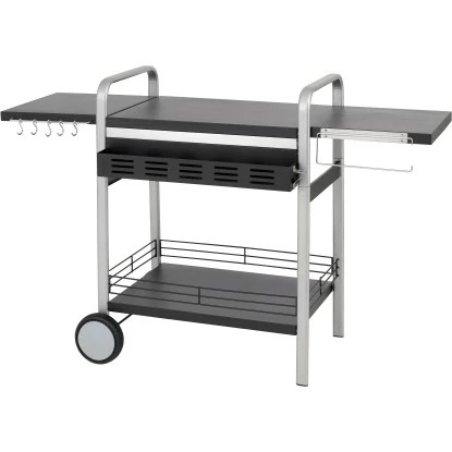 Tepro BBQ Tisch Schwarz-Silber 150,5 X 97,5 X 59,5 Cm (BxHxT)