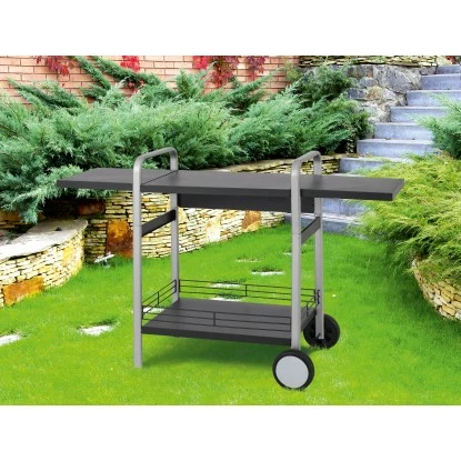 Tepro BBQ Tisch Schwarz-Silber 150,5 X 97,5 X 59,5 Cm (BxHxT) – Bild 2