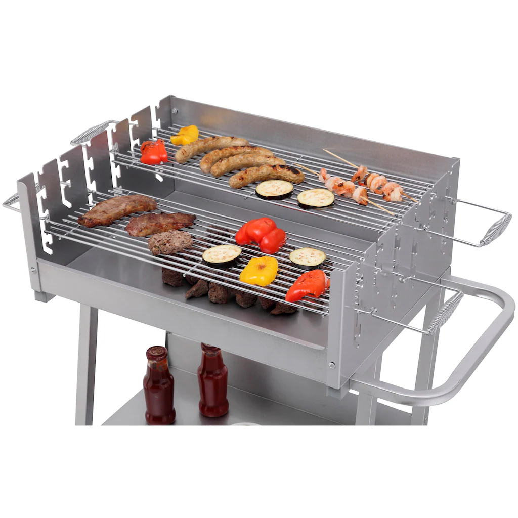 Tepro Holzkohlegrill »Grillwagen Pasadena«, BxTxH: 84x52x90 Cm – Bild 4