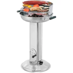 Tepro Holzkohlegrill »Edelstahl-Säulengrill«, BxTxH: 58x43x83 Cm